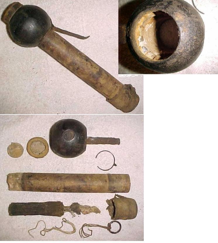 Austrian WW1 Rohr Grenade - Click Image to Close